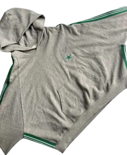 Gold + Vintage Raspberry Star Logo Hoodie Deadstock Hoodie